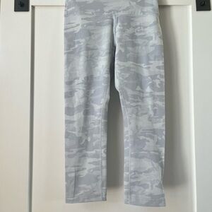 Lululemon Athletica Light Gray Camouflage Leggings